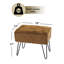 48.3cm Wide Rectangle Solid Colour Standard Ottoman-1922536471