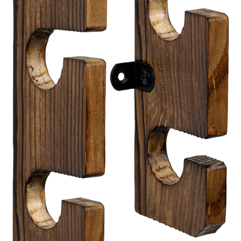 Solid Wood Fishing Rack