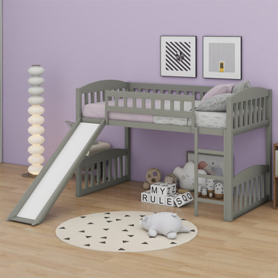 Loft Bed With Slide And Ladder