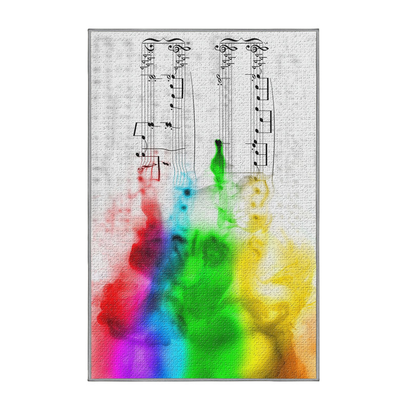 Tapis de la zone verte musicale, Rectangle 4 pi x 6 pi
