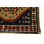 Tapis décoratif en laine noué à la main de conception unique 3 pi 10 po x 6 pi 6 po noué à la main new age antoinio