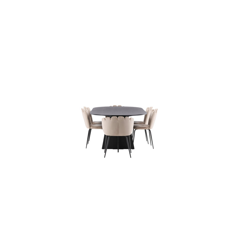 Baiardo 4 - Person Dining Set