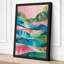 Rhythms Tropical 1 Piece Wrapped Canvas Wall Art-129727238-129727232