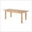 Outdoor Expandable Acacia Wood Dining Table,Natural-613743437