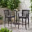 Outdoor 46" Wicker Barstool