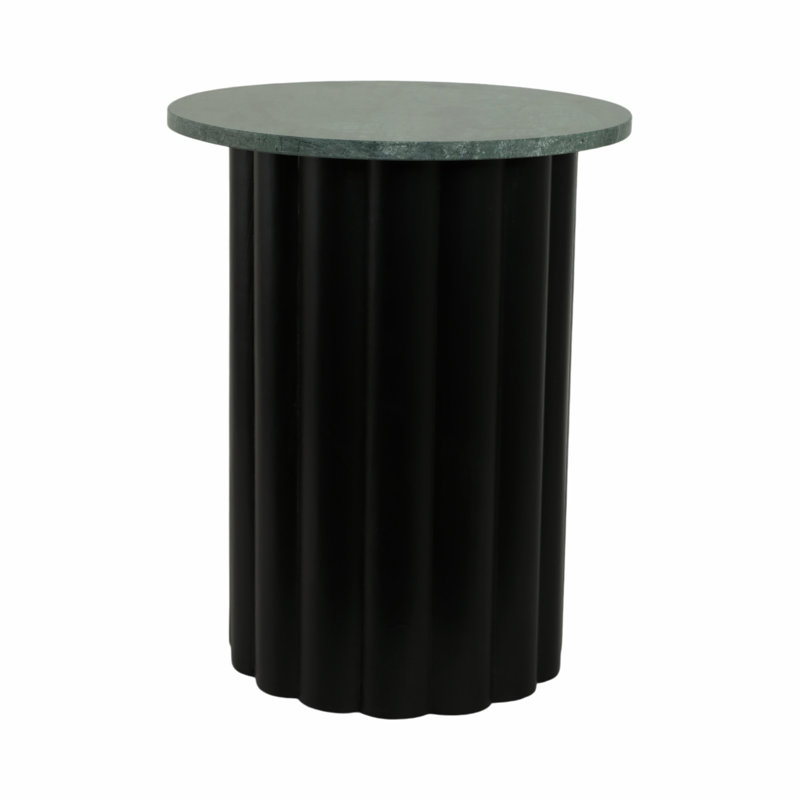 Grand plateau en marbre nervuré Latitude Run® 20 po, noir / vert