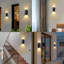 Applique murale d'extérieur moderne avec lumière d'extérieur et lumière du jour en aluminium trempé 12W-342625567