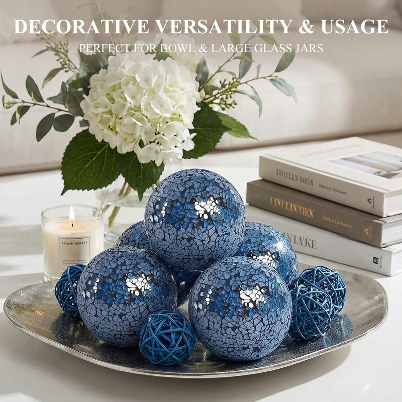 Decorative glass ball