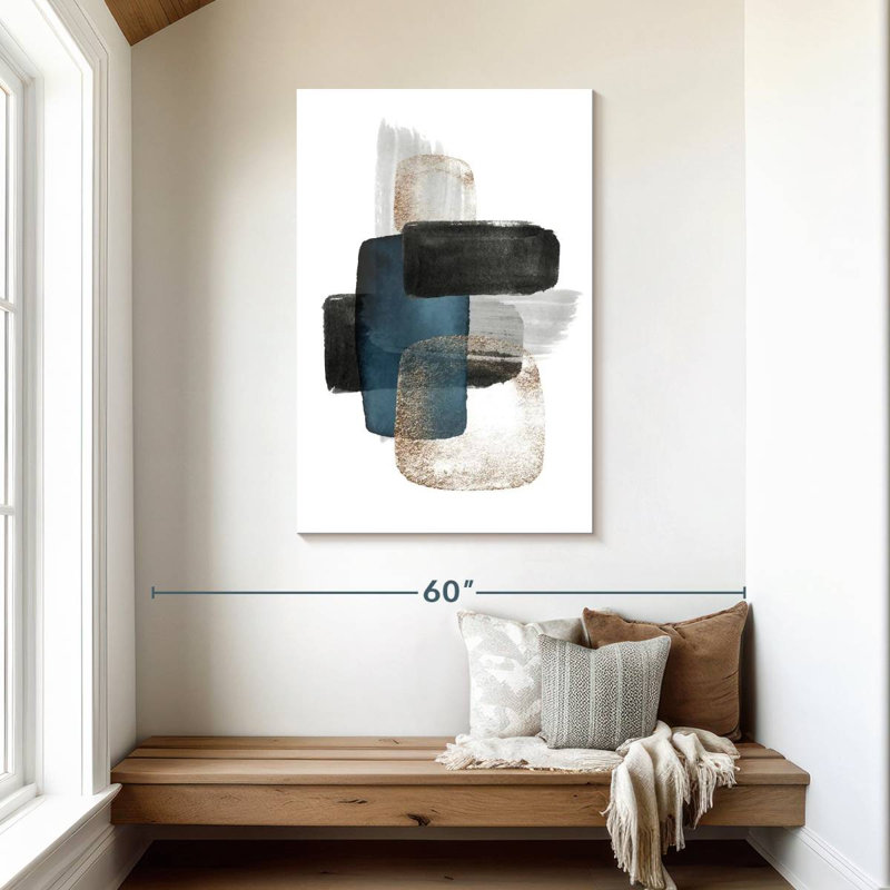 Avery Night Blue II, 45" H x 30" W