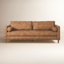 Stephon 87.99'' Vegan Leather Sofa