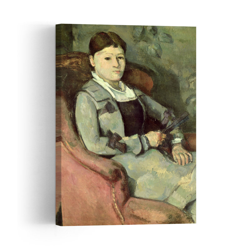 The Artists Wife In An Armchair, C.1878/88 Abstract Contemporary Wall Art Print, 91.44cm H x 60.96cm W