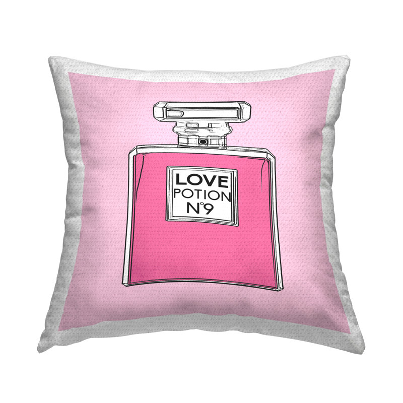Oreiller Stupell Industries Love Potion Glam Perfume