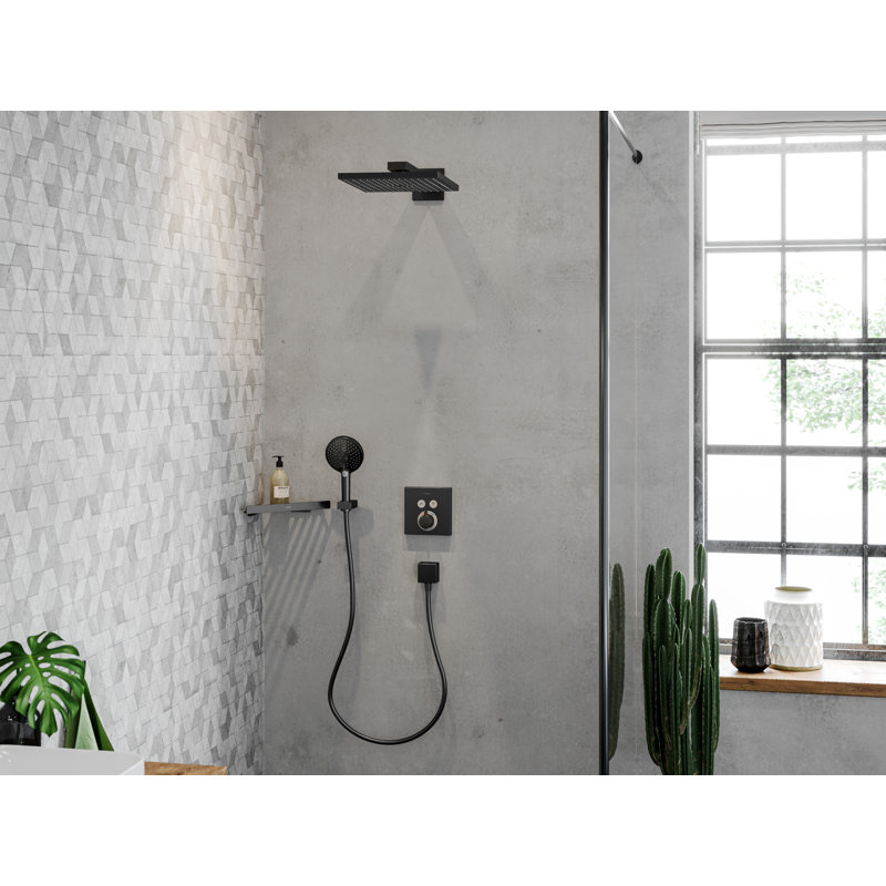Panier d'angle Hansgrohe AddStoris, Noir mat