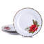 Christmas Bouquet Carlsbad Fine Porcelain Dessert Plate