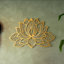 Décoration murale 3D Mandala de lotus - Art mural en métal-447559484-453377150