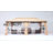 L 20 pi. X 10 pi. D Pavillon de jardin en acier-64096964