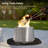 EAST OAK Fire Pit Tool Set & Fireproof Gloves