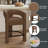 Upholstered Counter Height Stool-1300746243