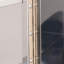 Armoire à pharmacie à DEL avec miroir - organisateur de salle de bain, 3 tablettes, gradateur et deux modes de couleur avec éclairage argenté, tablette de rangement murale, luminosité réglable, économie d'espace, rouille