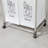 Laundry Basket 2 Tier Clothes Sorter With 4 Removable Bags To Organize Clothes, With Four Wheels, Easy To Move