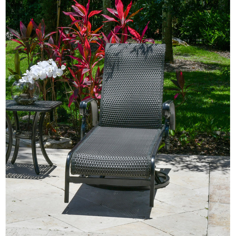 Chaise longue simple 62 po Gintaris