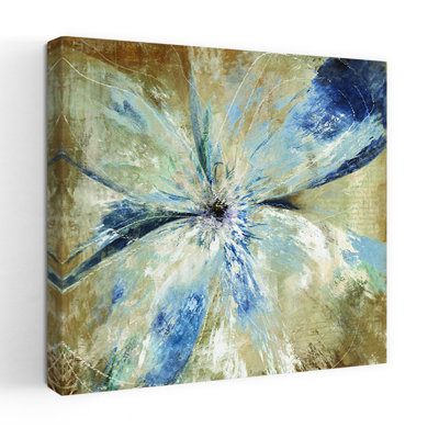 Art floral éthéré abstrait non lié