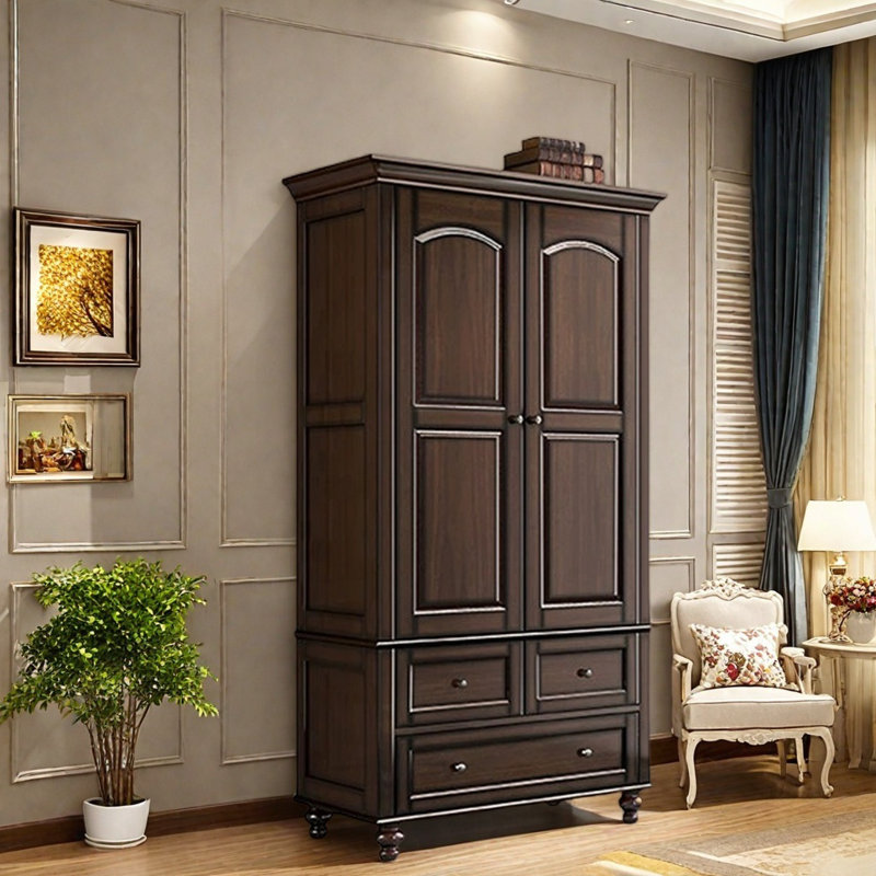 Garde-robe pratique rétro classique