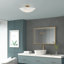 Plafonnier semi-encastré 4 lumières 24 po Aneudi-814786921