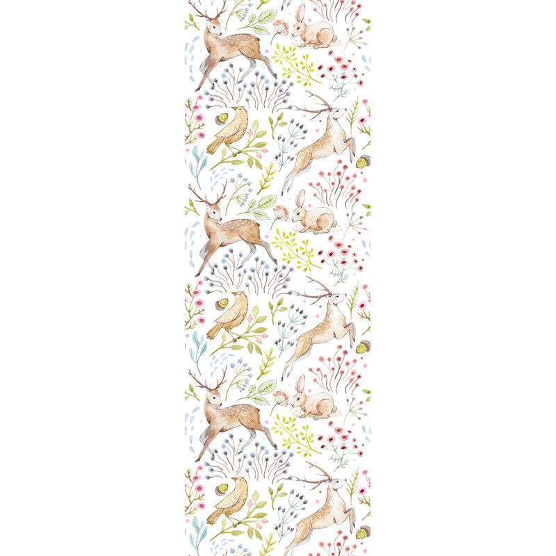 Rouleau de papier peint autocollant Shari, L 120 po x l 25 po