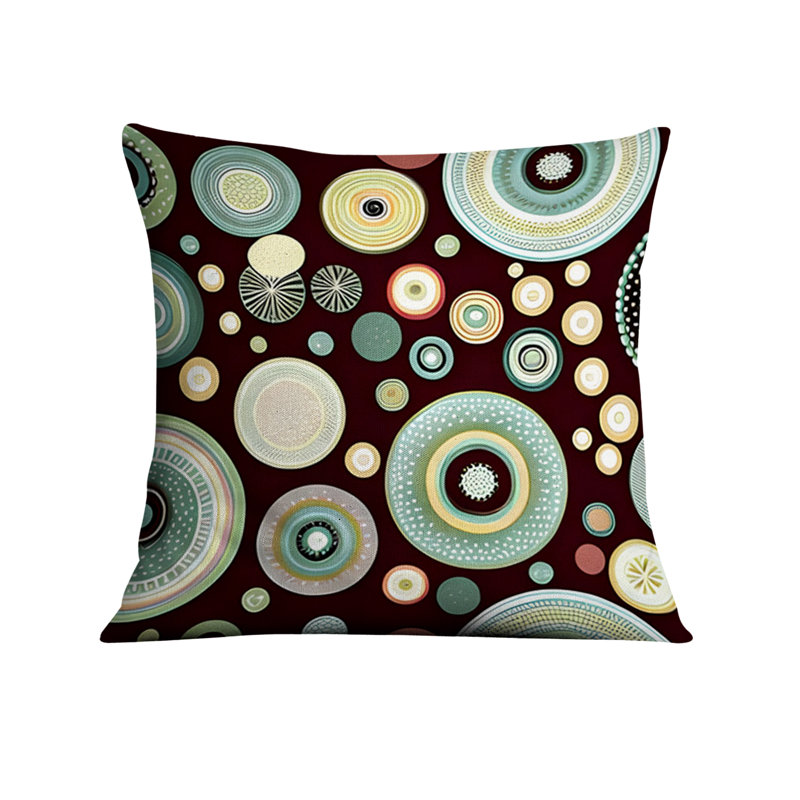 Coussin décoratif, Housse de coussin seulement - sans coussin, H 16 po x l 16 po