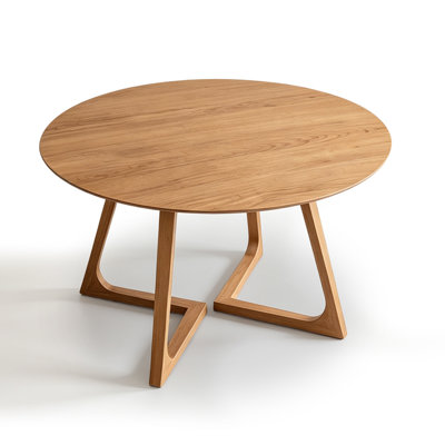 Walnut Round Solid Wood Dining table