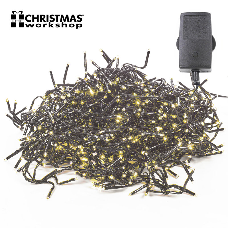 6993cm LED Twinkle Indoor / Outdoor String Lights, Warm White