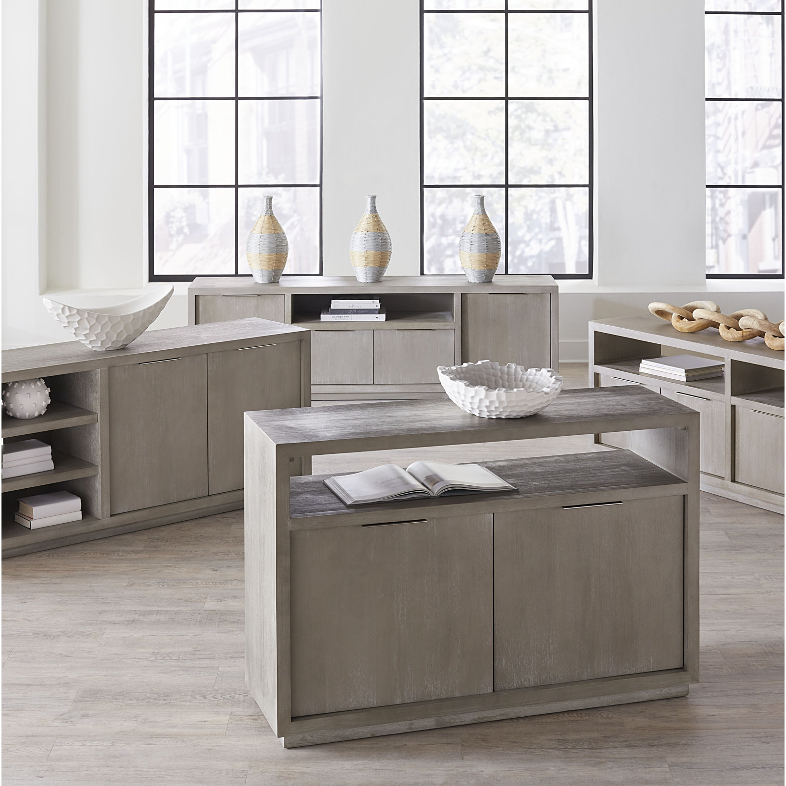 Eloise 84'' Media Console, Mineral
