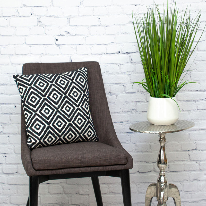 Mannus Gingham Throw Pillow