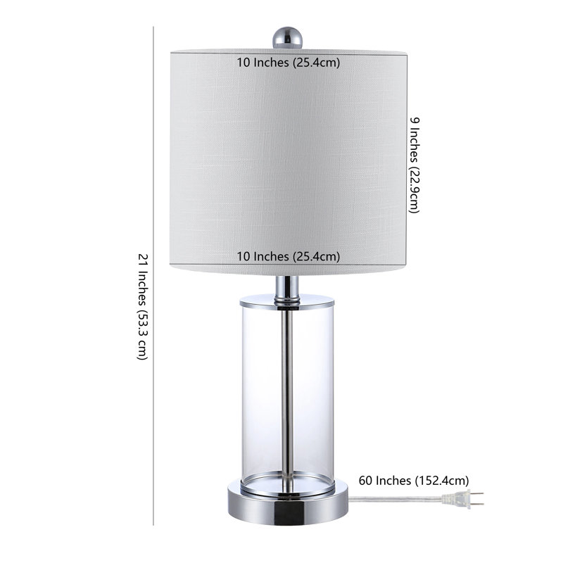 Serkan   USB Table Lamp, Chrome