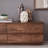 All solid wood storage TV cabinet