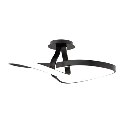 Plafonnier semi-encastré Mobius