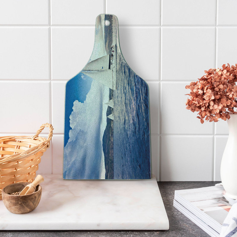 Planche à découper en verre trempé Ambesonne