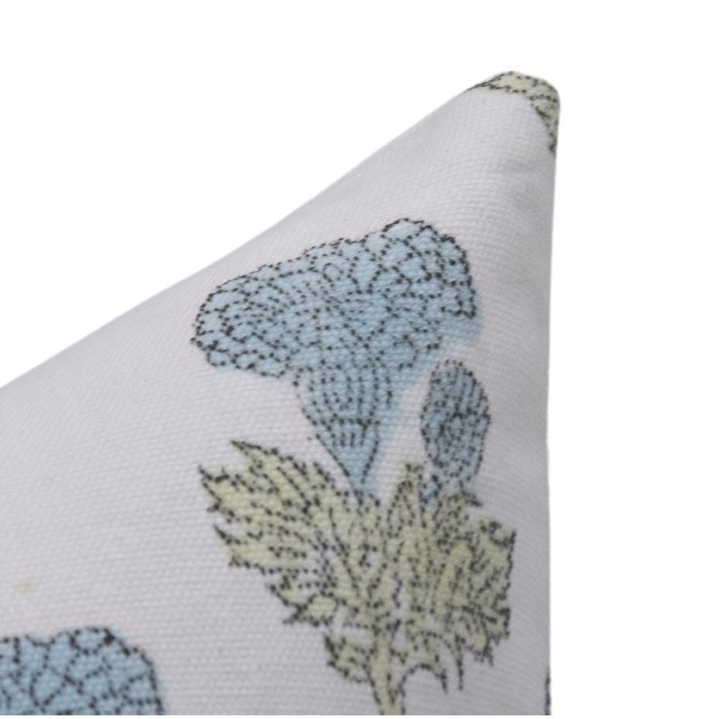  Housse de coussin en coton Floral, H 22 po x l 22 po