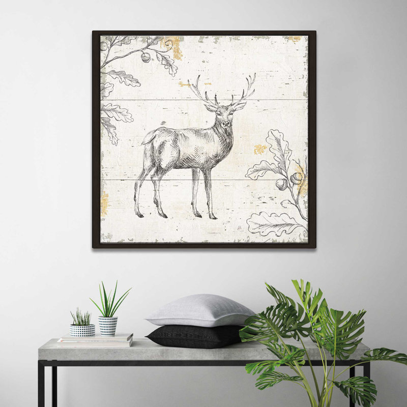 «Wild and Beautiful V», reproduction sur toile, H 28 po x l 28 po x P 1,5 po, Toile tendue