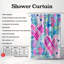 Plaid Heart Designs - Rideau de douche standard 1 pièce-794000635