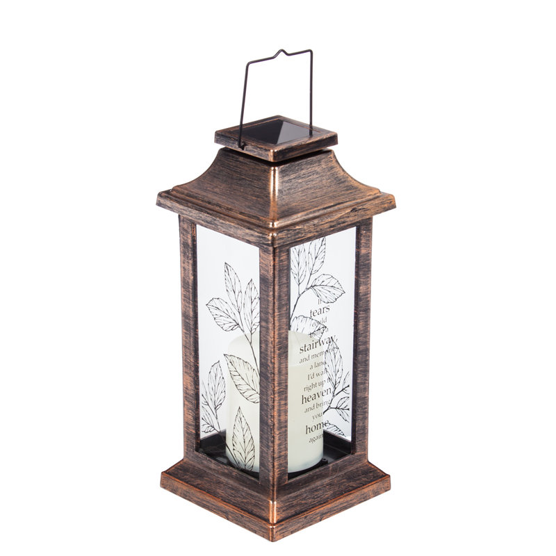 Lanterne d'extérieur à énergie solaire 4,5 "