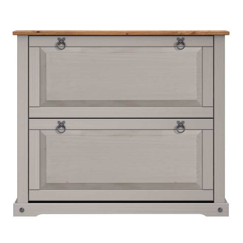 Bayhills Rectangle Accent Cabinet, Silver, Grey