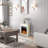 Freestanding Electric Fireplace With Remote Control.-800285592