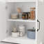 Buffet 47,95 "avec 2 tiroirs Farmhouse Buffet