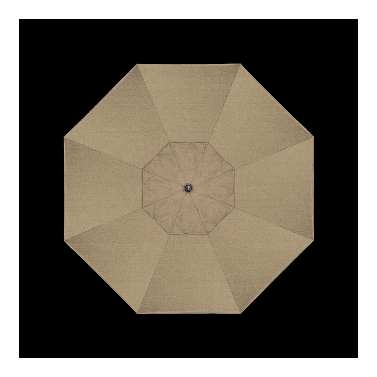 9' Market Sunbrella Umbrella, Canvas Heather Beige Sunbrella® Canvas