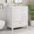 Meletios 30" Bathroom Vanity With Sink, One Door With Shelf And Three Drawers, Soft Close Door-114222517