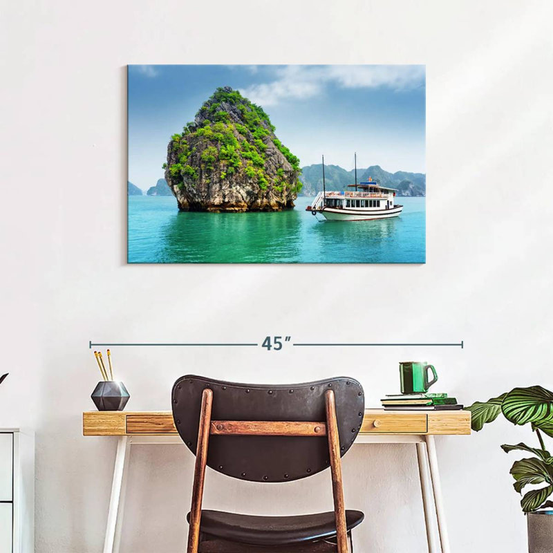 Mehar Ha Long Bay Tour Boat, 24" H x 36" W