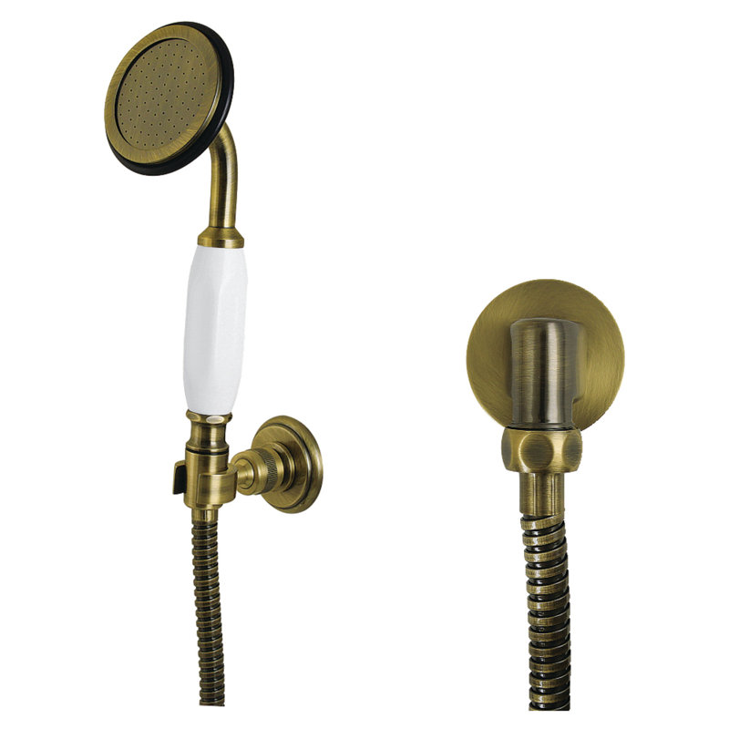 Ensemble de douche à main Kingston Kingston, Laiton antique