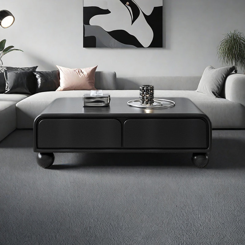Table basse Minimalist, Noir, noir, noir, noir